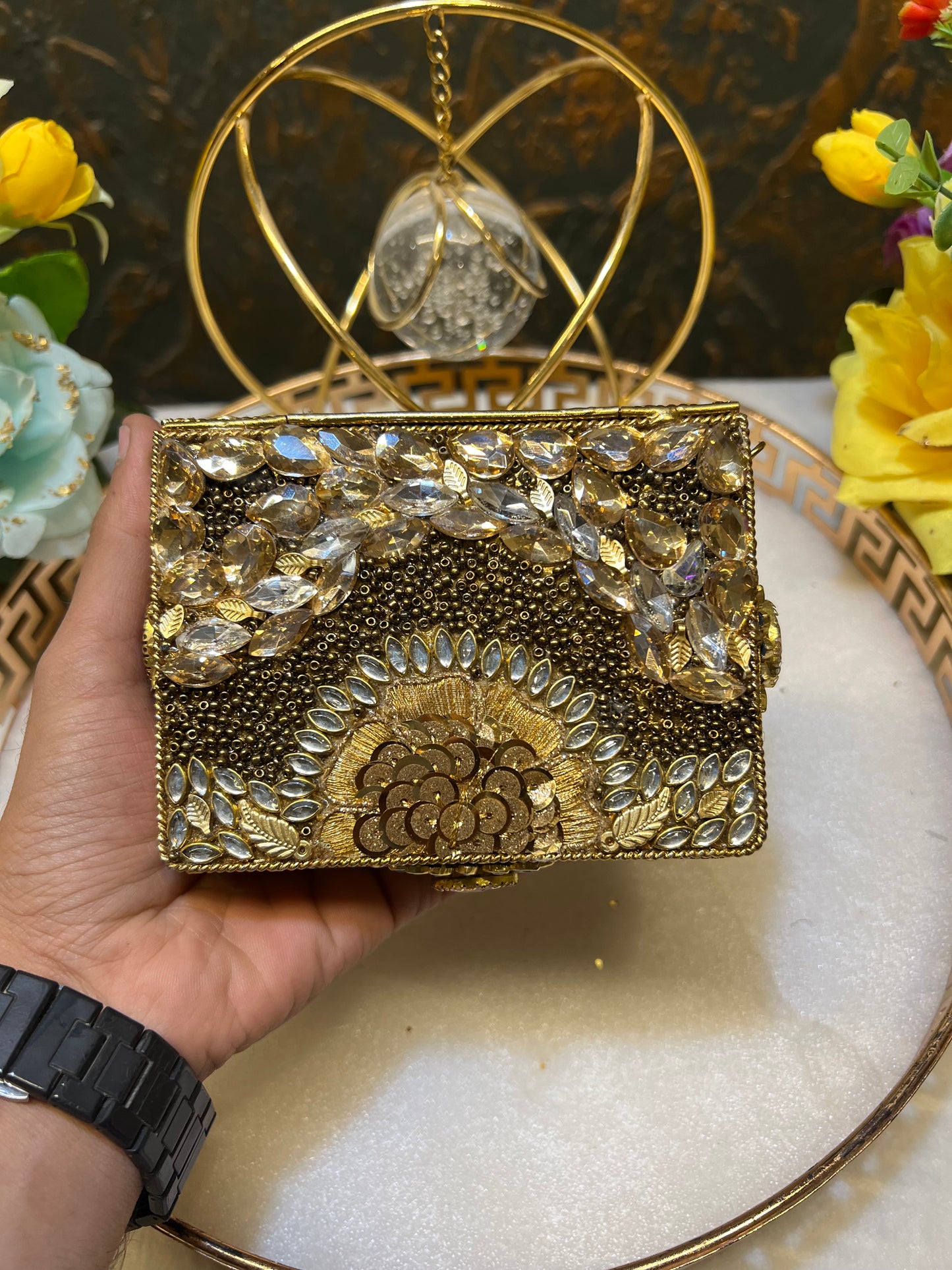 Kundan Mini Clutch