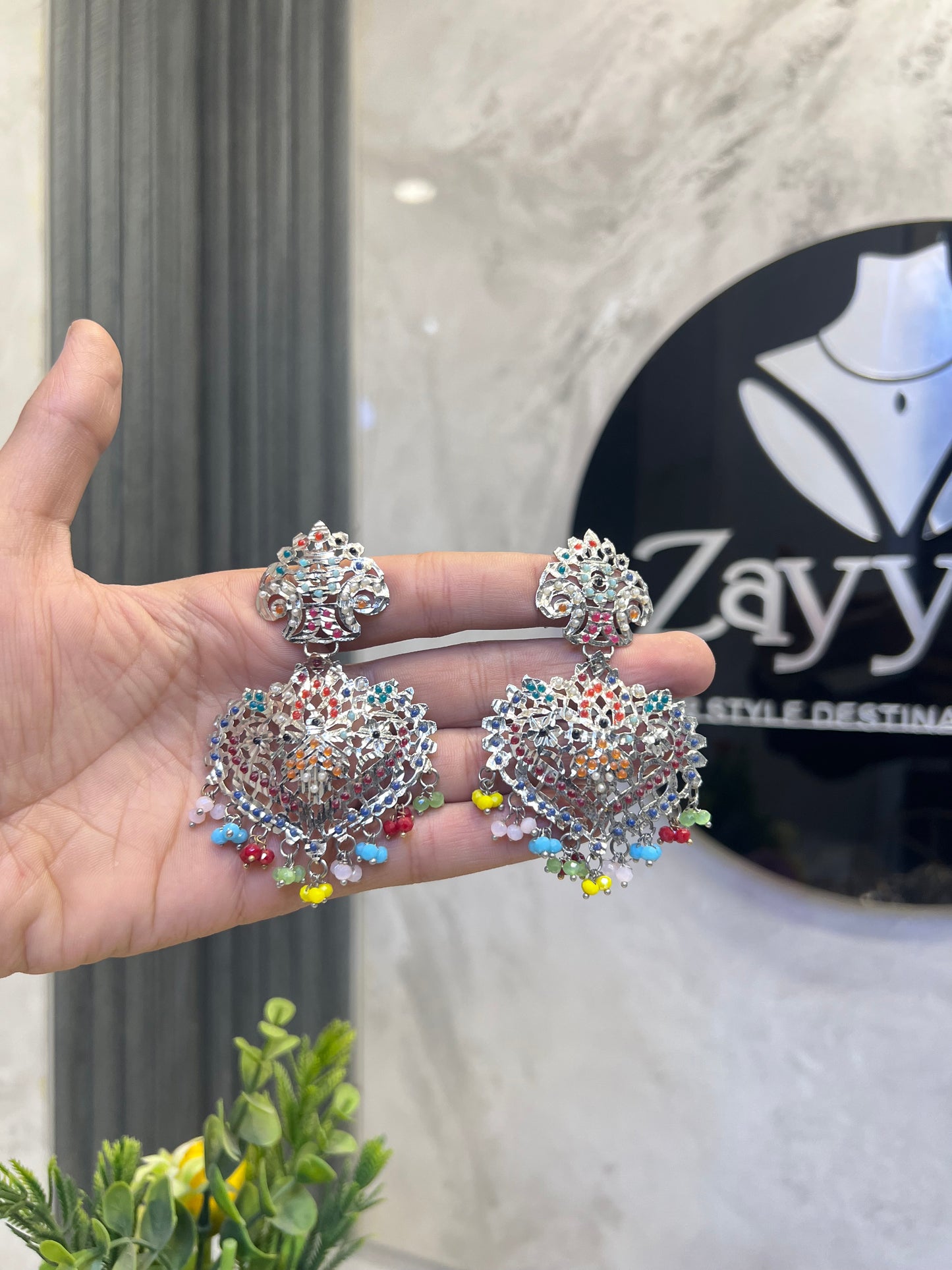 Silver Earrings