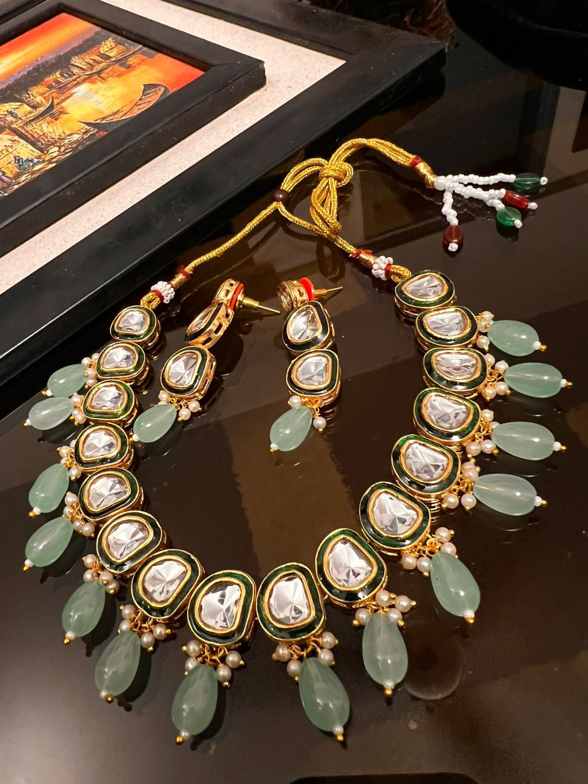 Kundan Necklace Set