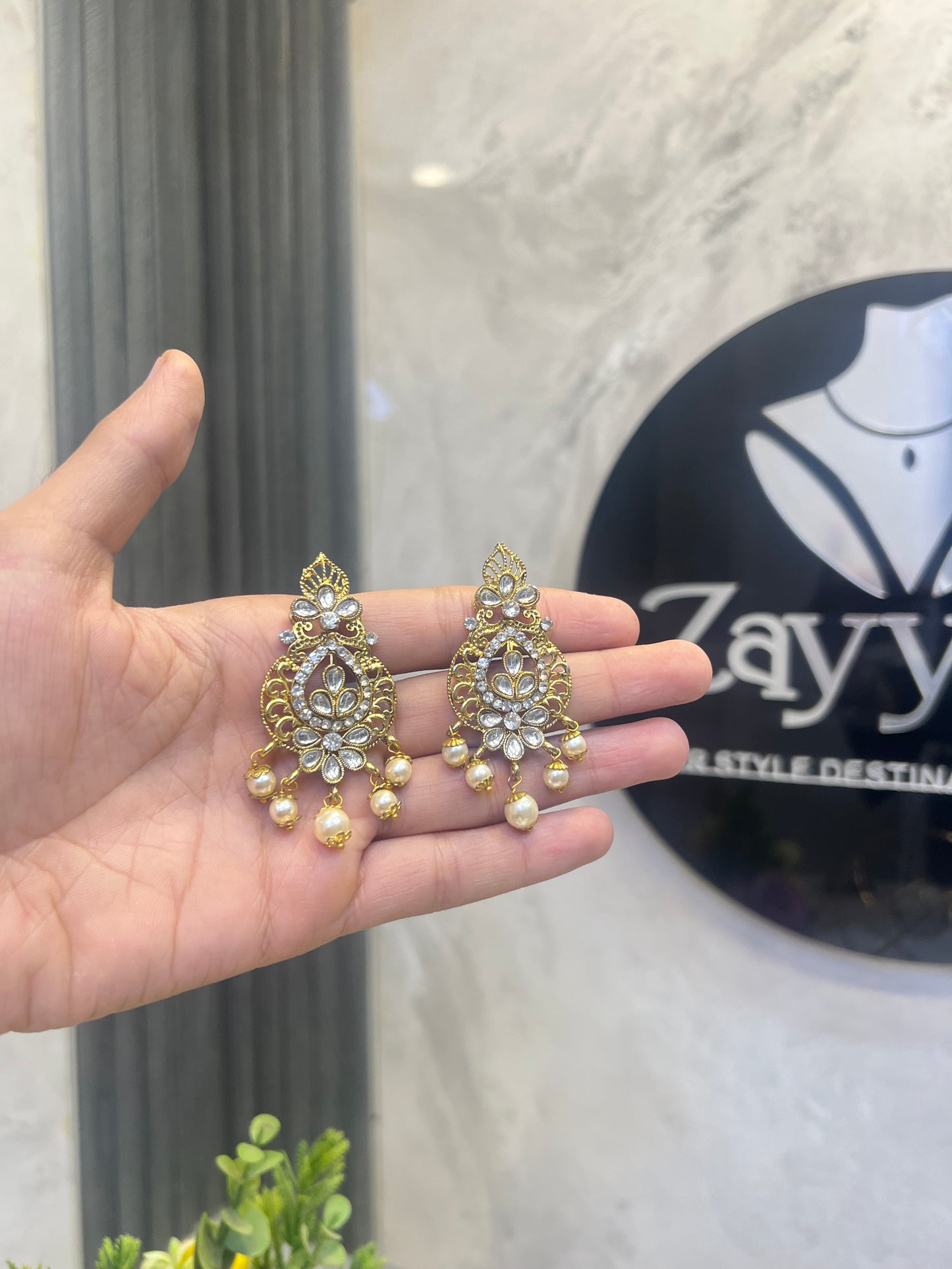 Kundan Earrings