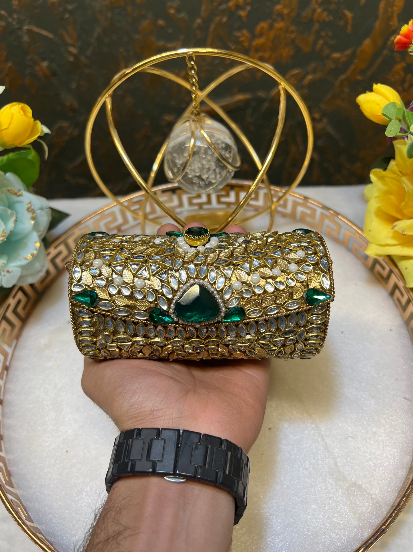Kundan Mini Clutch