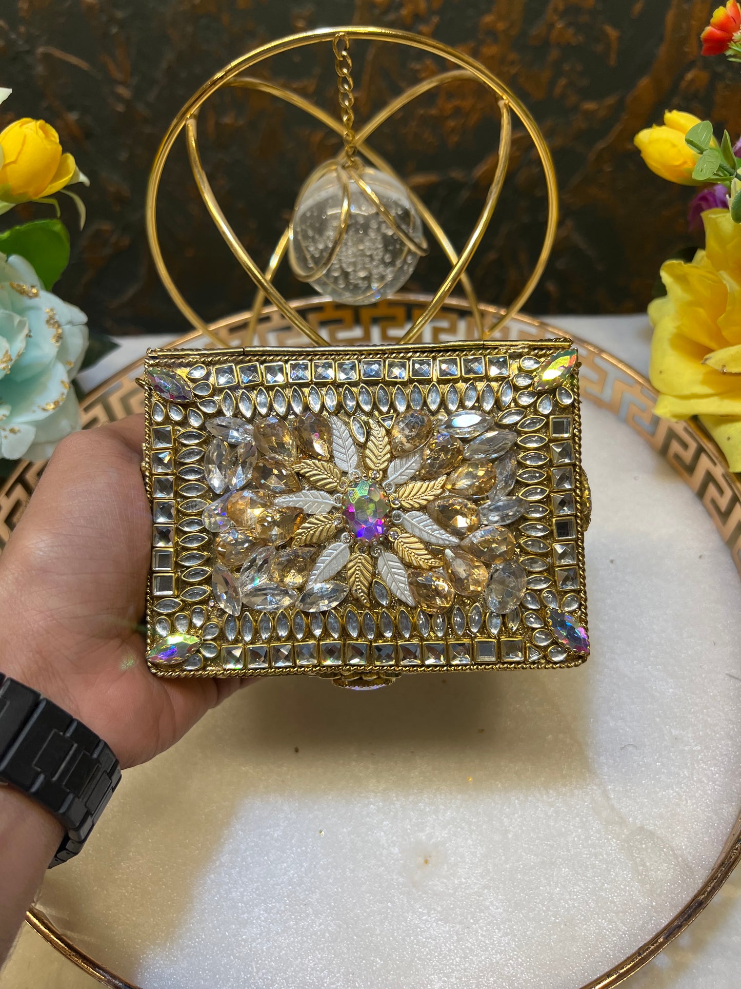 Kundan Mini Clutch