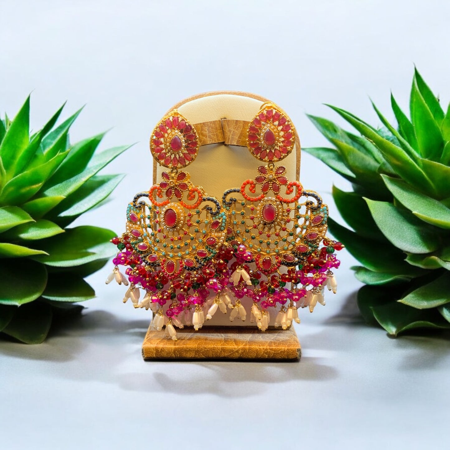 Navratan Earrings
