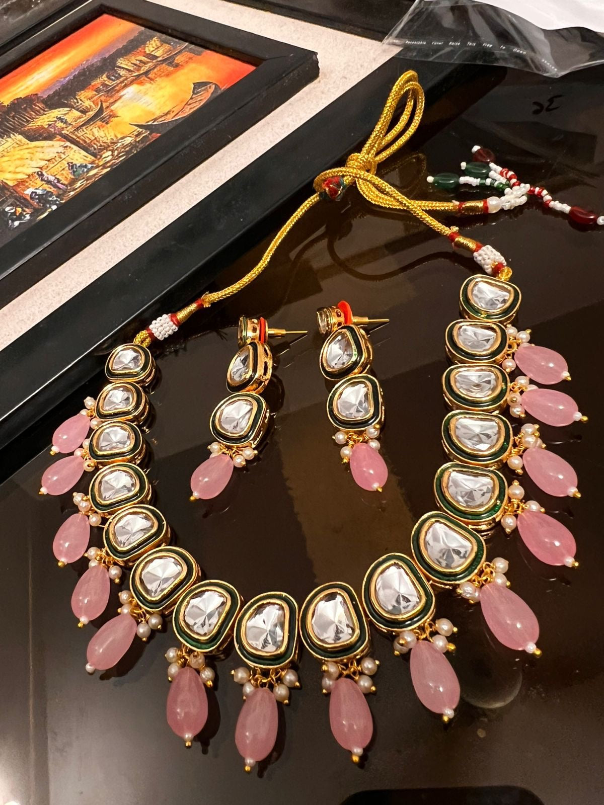 Kundan Necklace Set