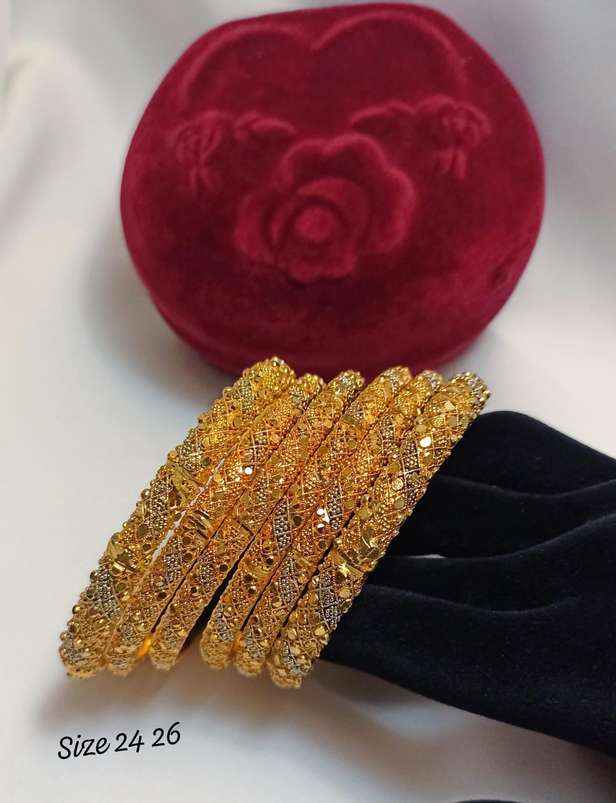 Gold Plated Bangles