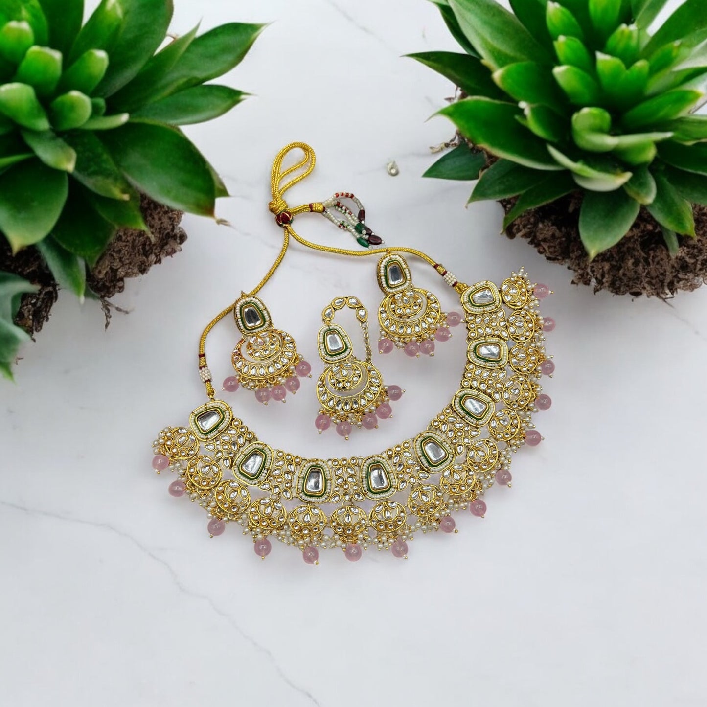 Kundan Necklace Set