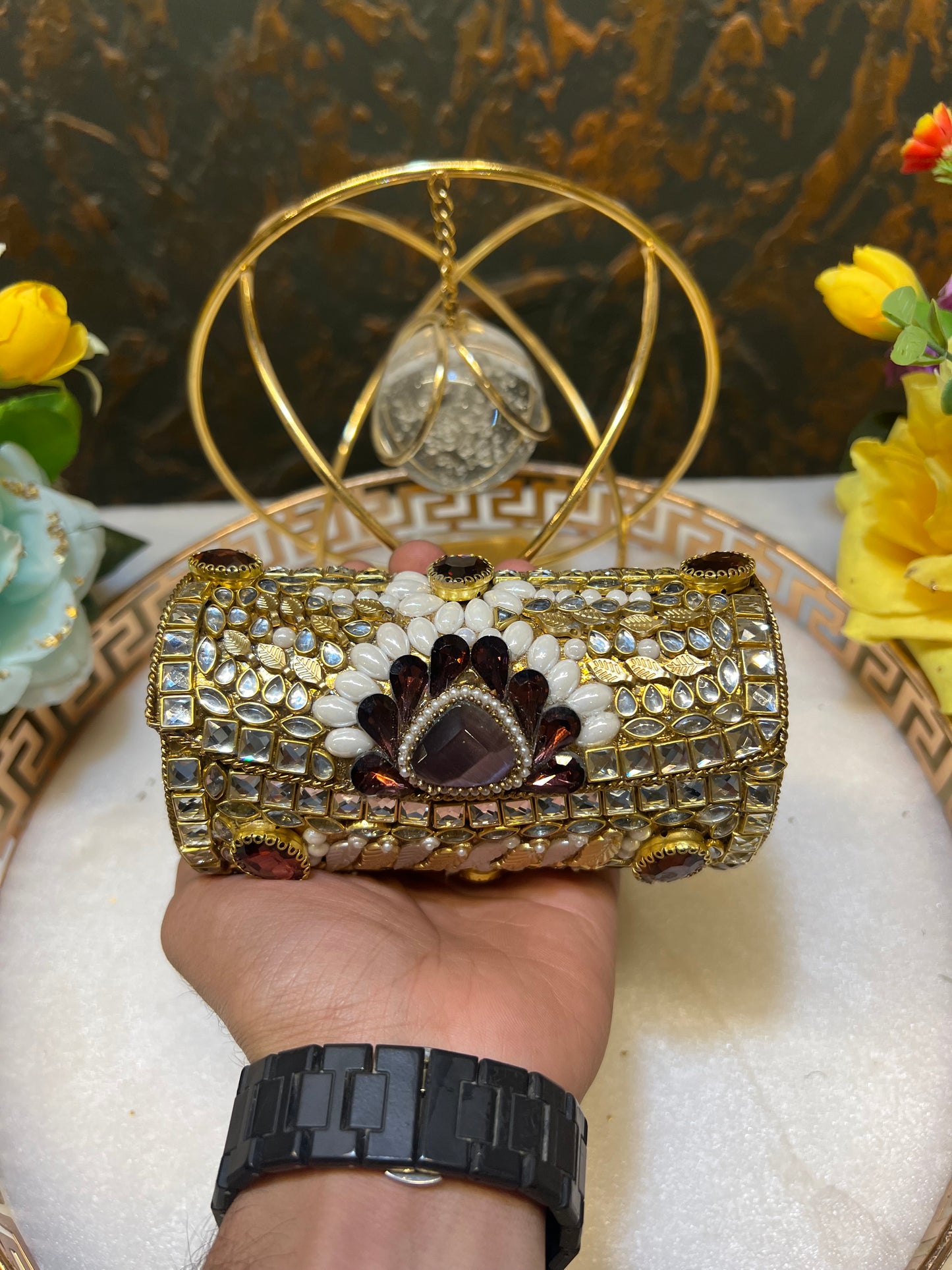 Kundan Mini Clutch