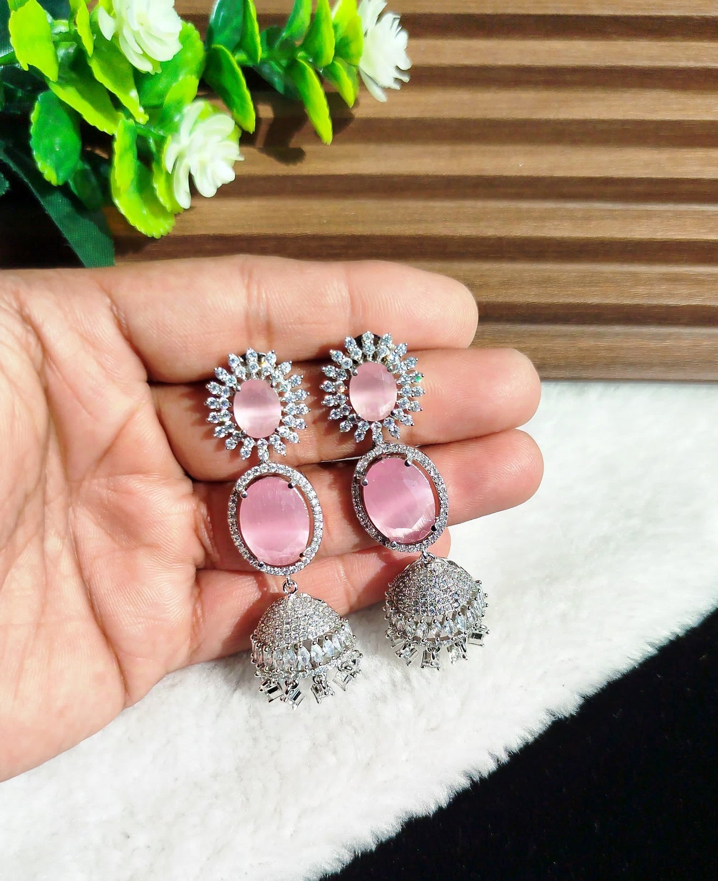 Zircon Jhumki