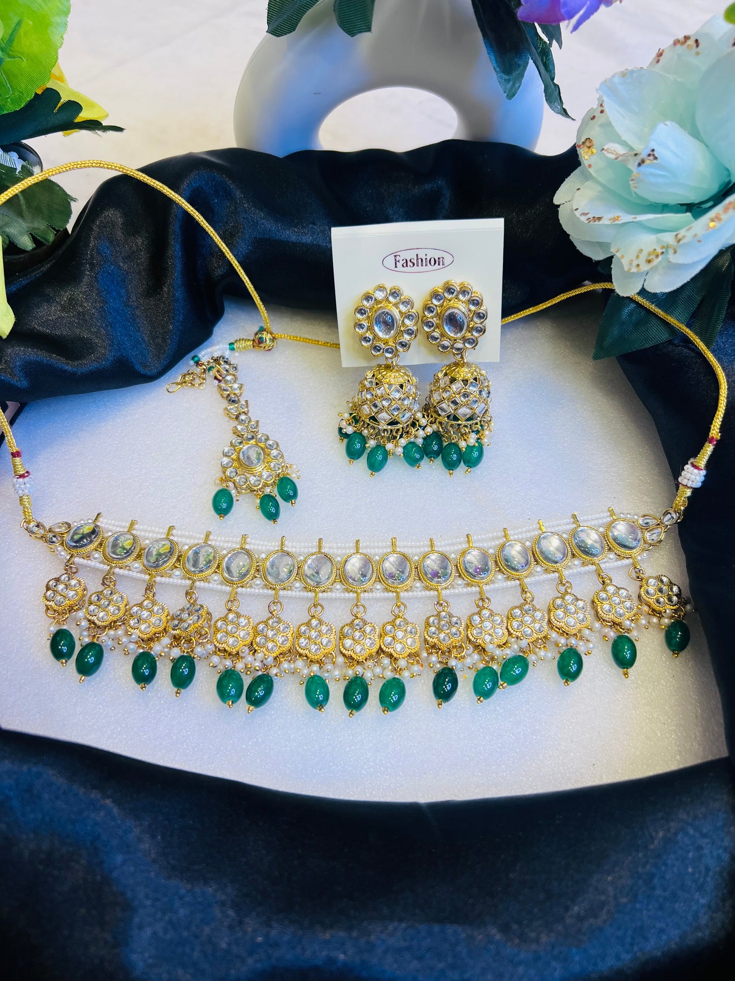 Kundan Chukar Set