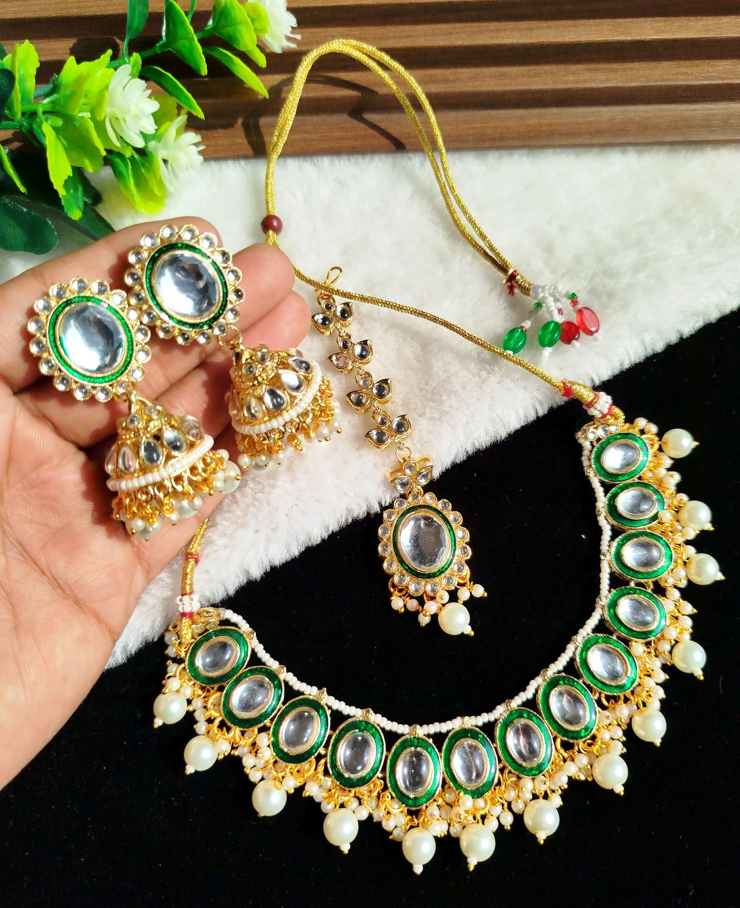 Kundan Necklace Set