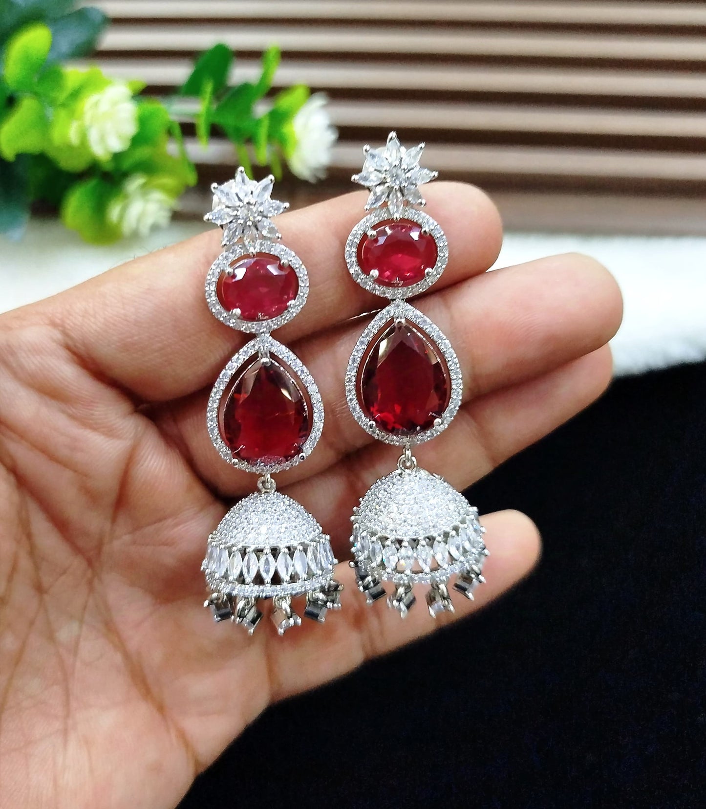 Zircon Earrings