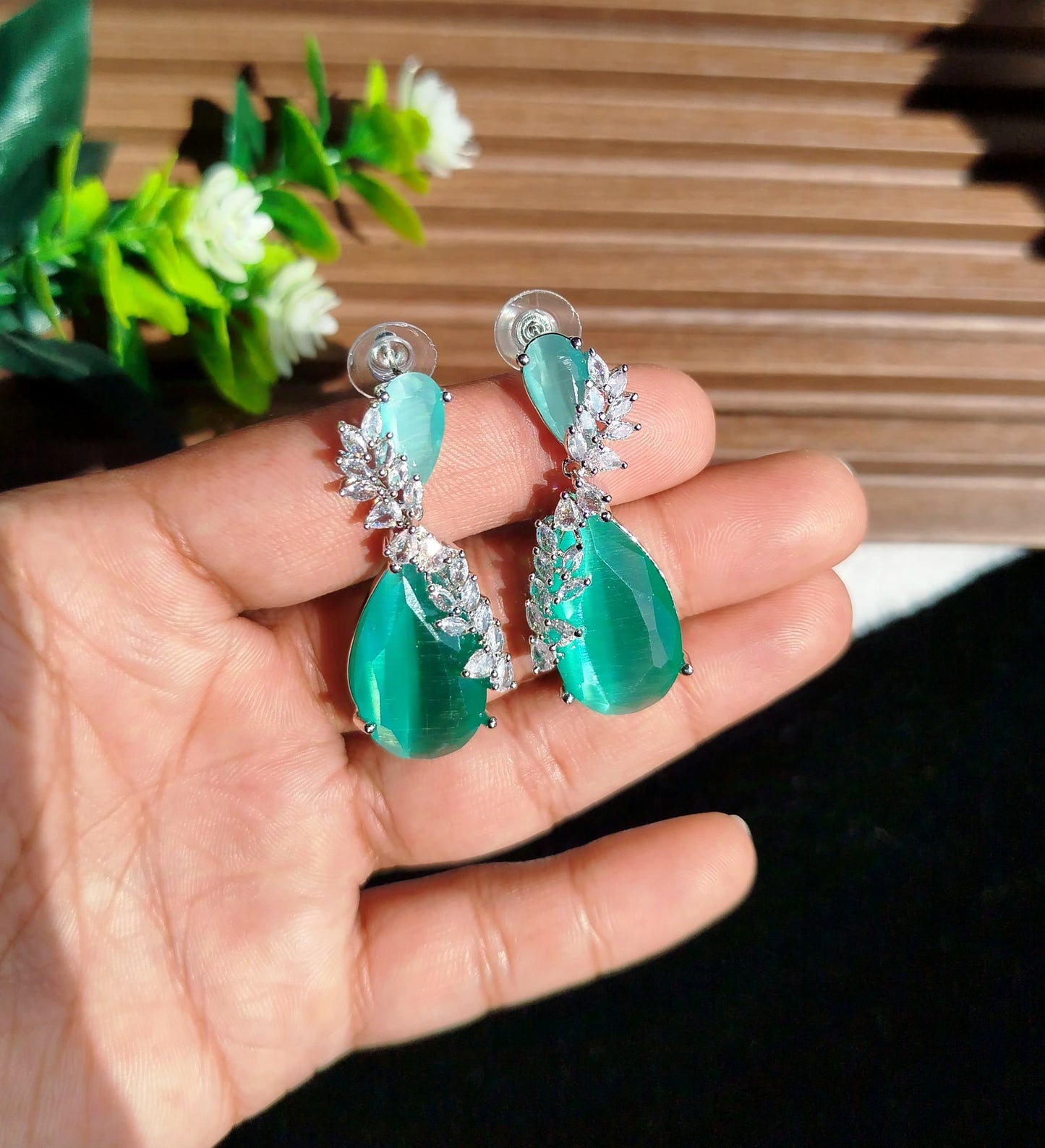 Zircon Earrings