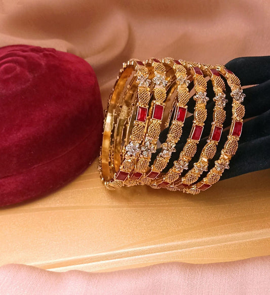 Gold plated Bangles