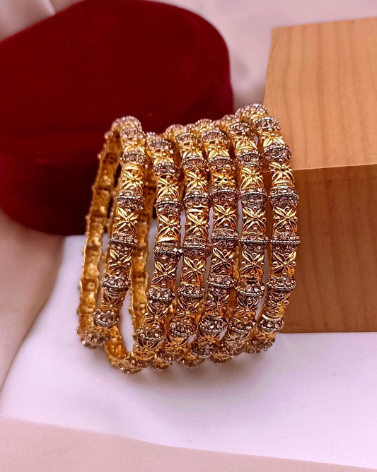 Gold plated Bangles