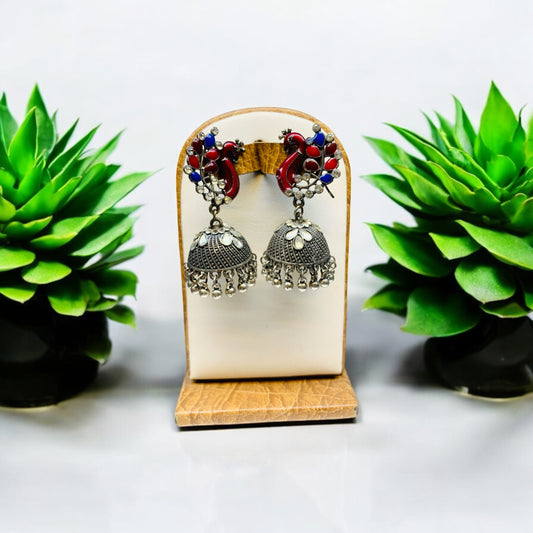 Oxidised Jhumki