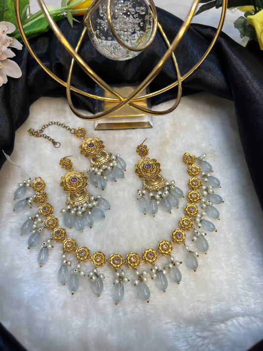 Indian Rajwadi necklace