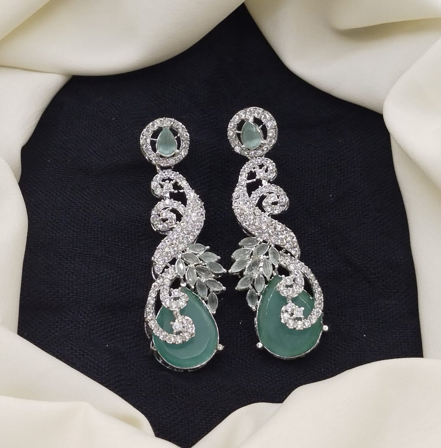 Zircon Jhumki