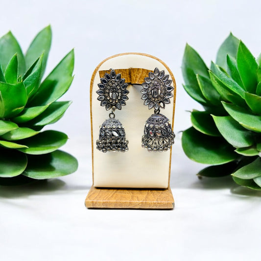 oxidised Jhumki