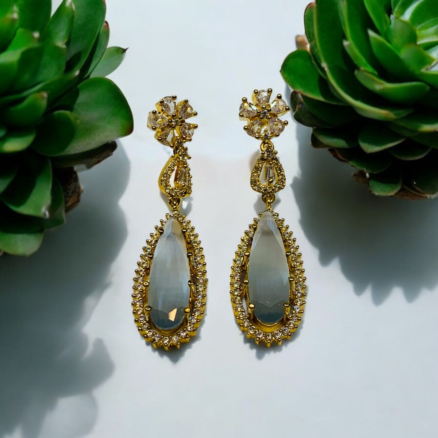 Zircon Earrings