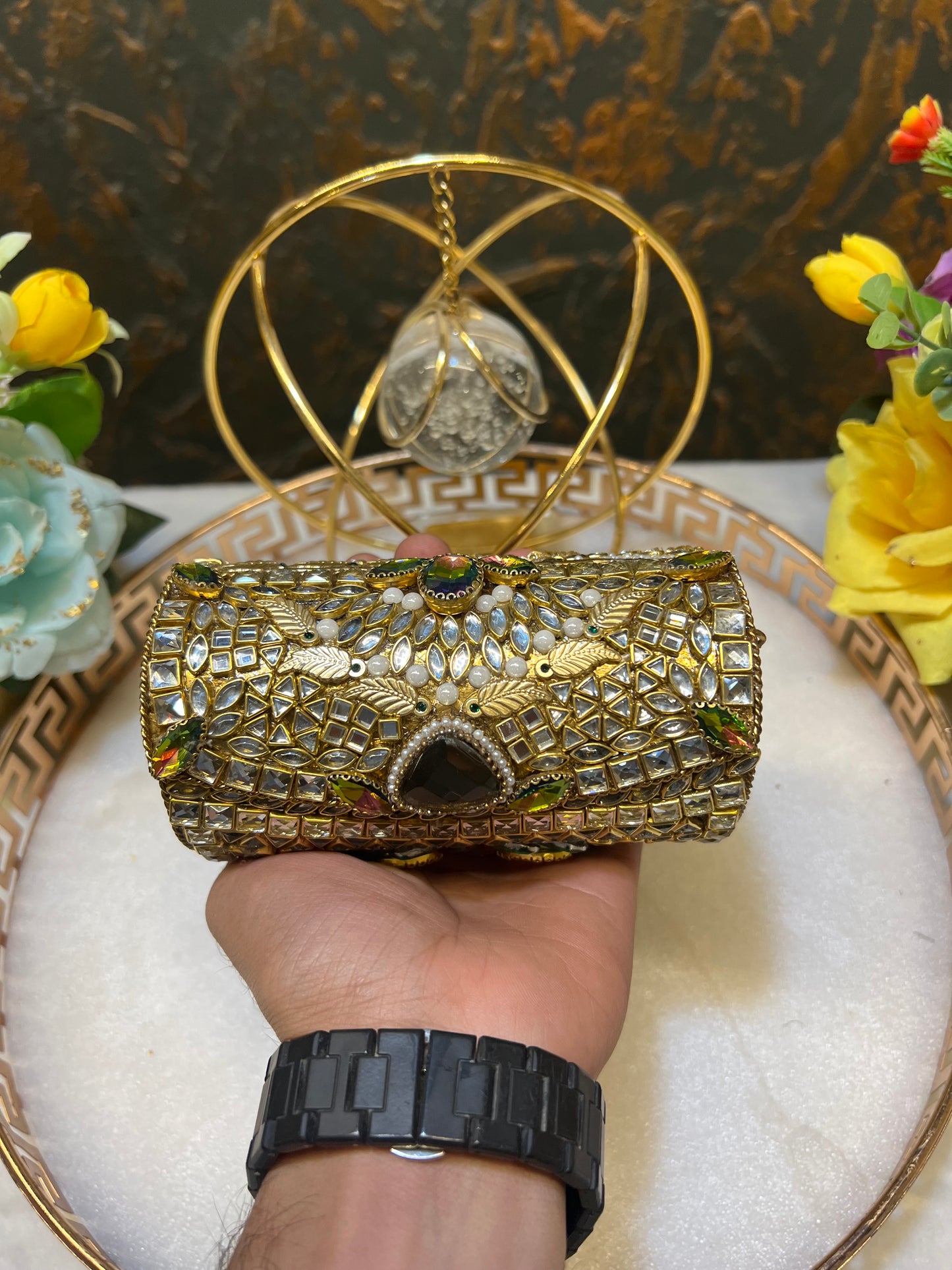 Kundan Mini Clutch