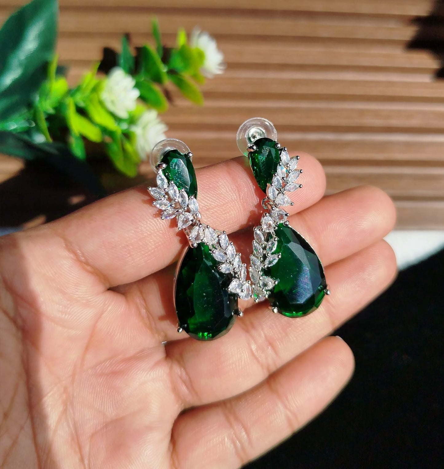 Zircon Earrings