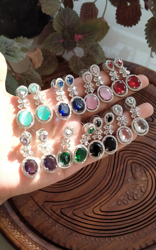 Zircon Earrings