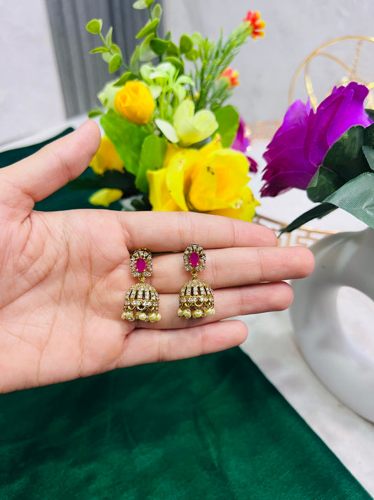 Indian zircon Jhumki
