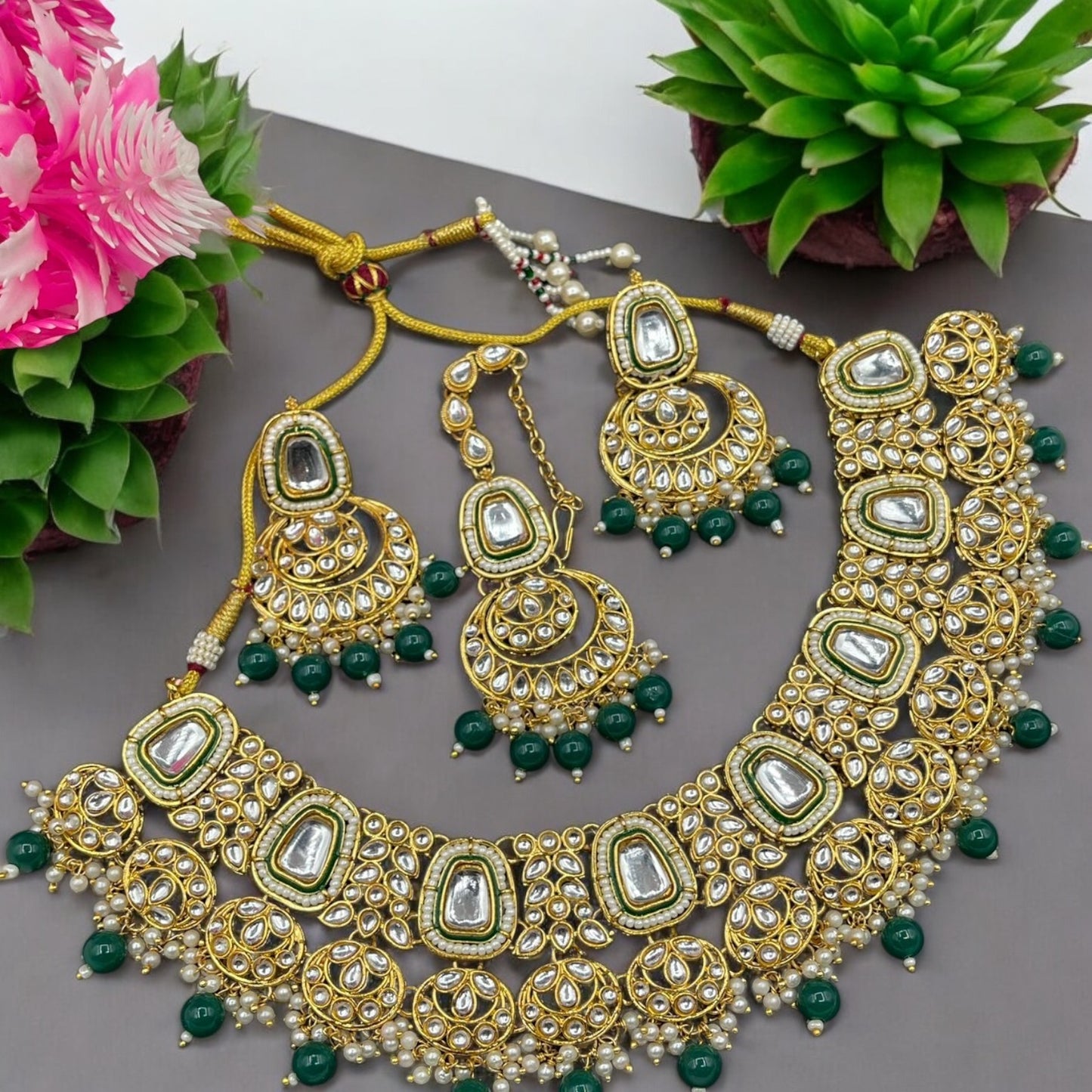 Kundan Necklace Set