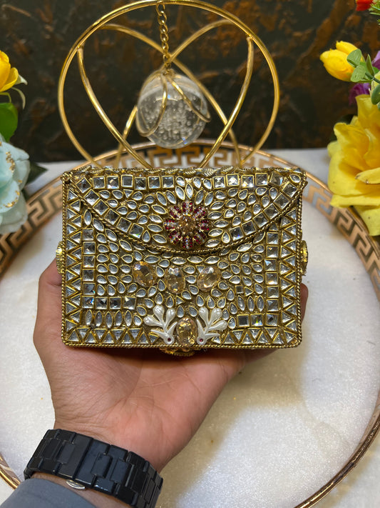 Kundan Mini Clutch