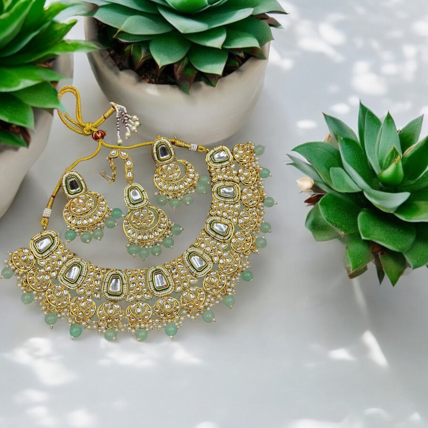 Kundan Necklace Set
