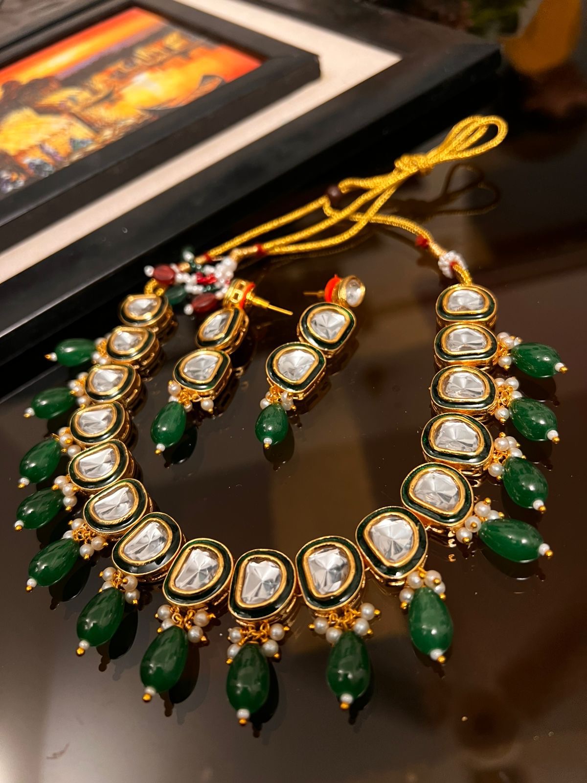 Kundan Necklace Set