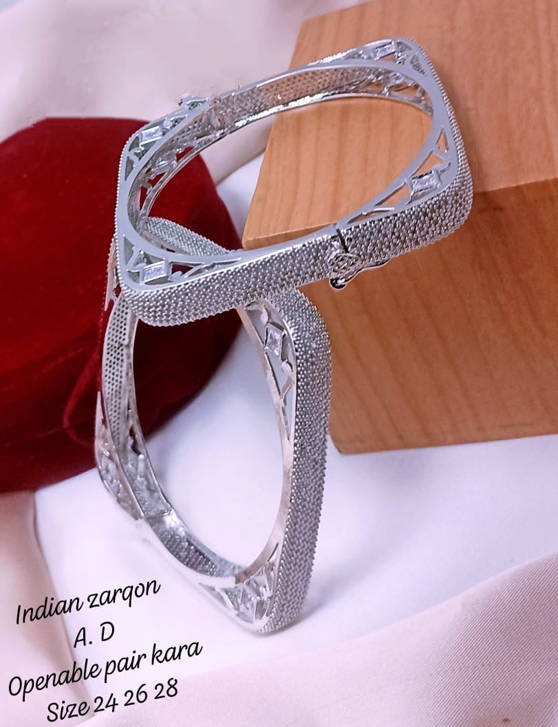 Zircon openable  Bangles