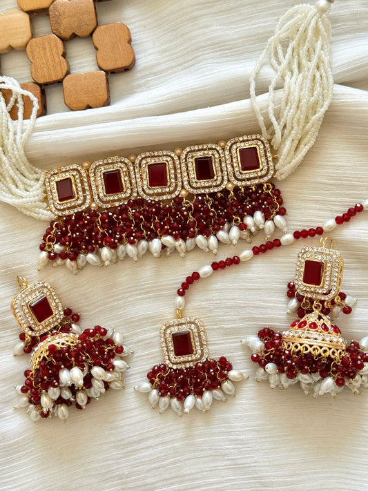 Pearl Chukar set