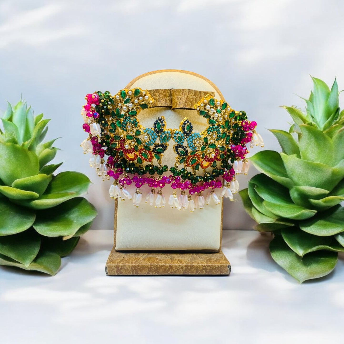 Navratan Earrings