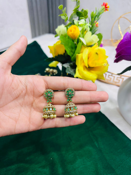 Indian zircon Jhumki