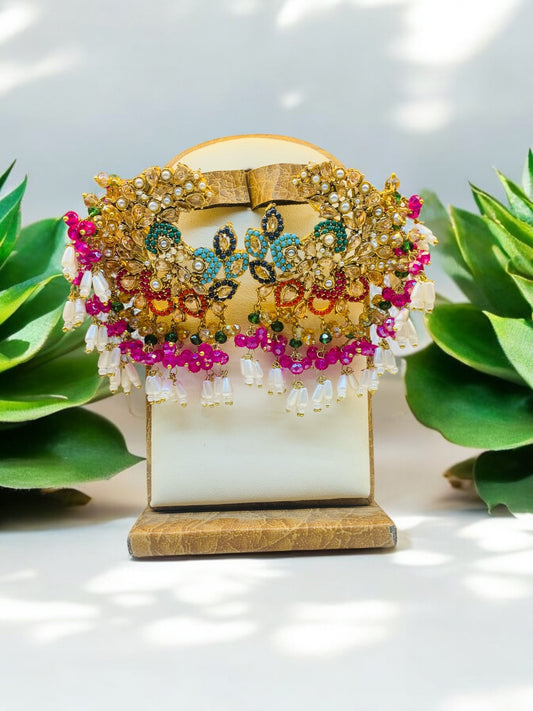 Navratan Earrings