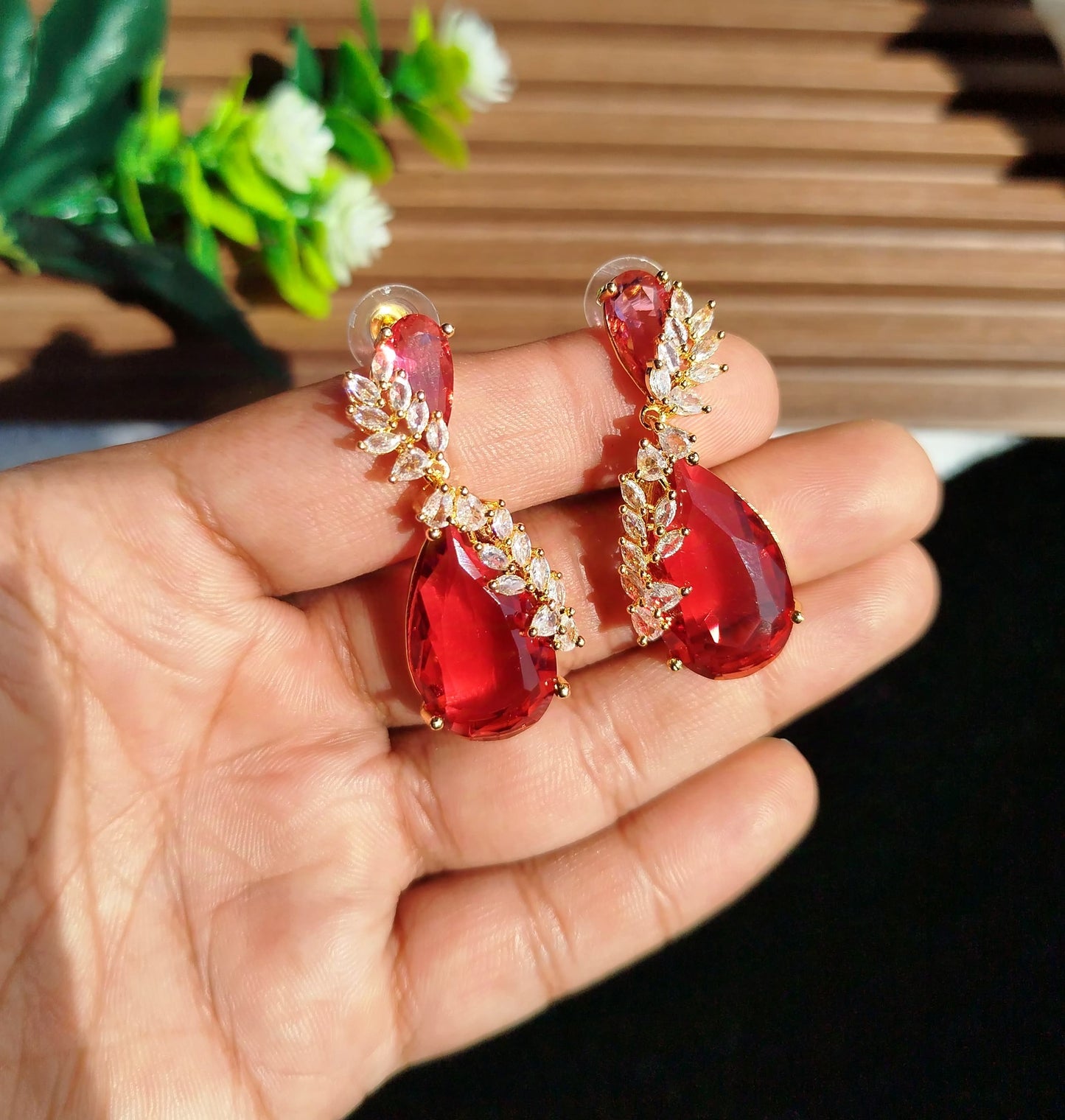 Zircon Earrings