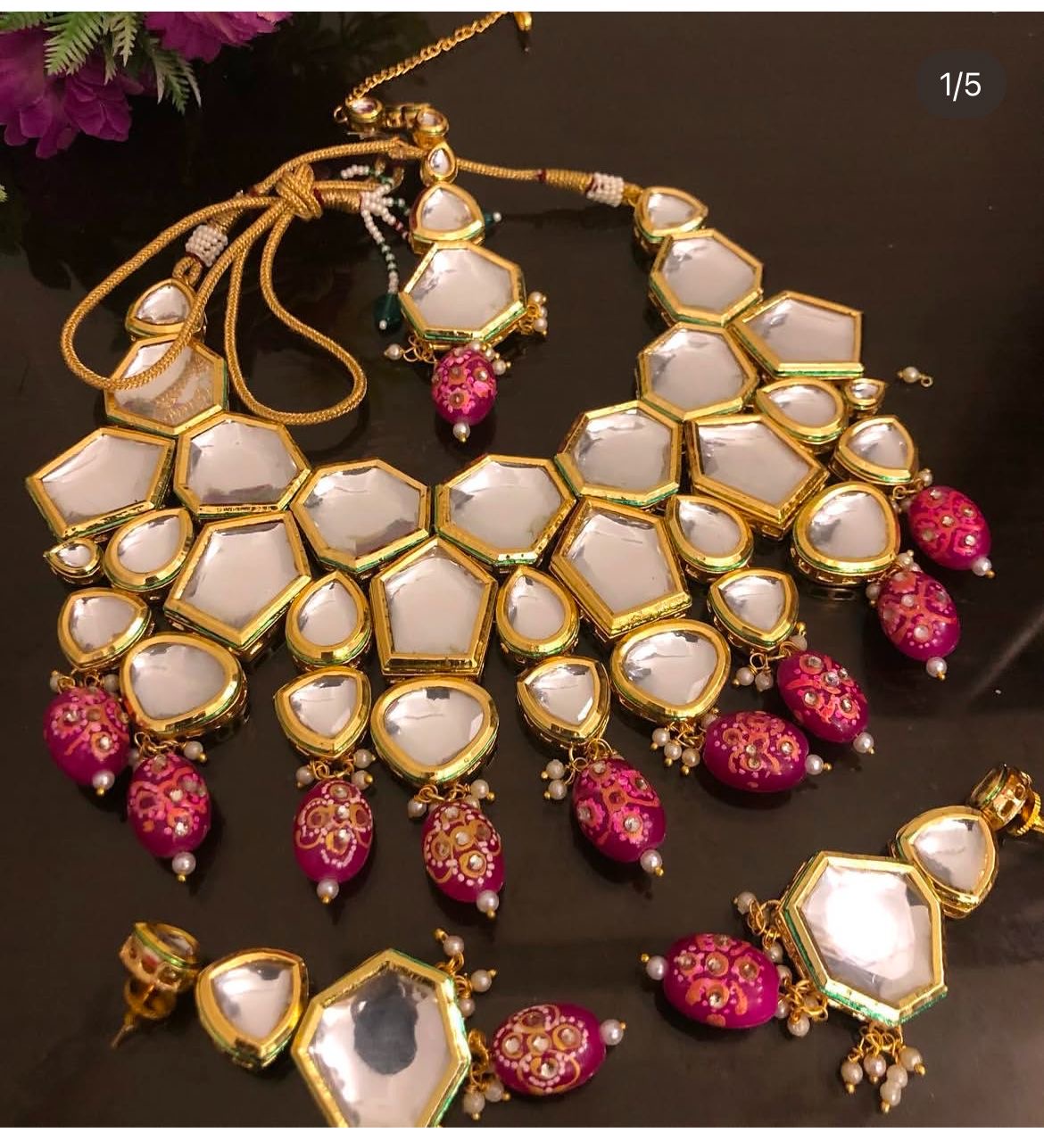 Kundan Necklace Set