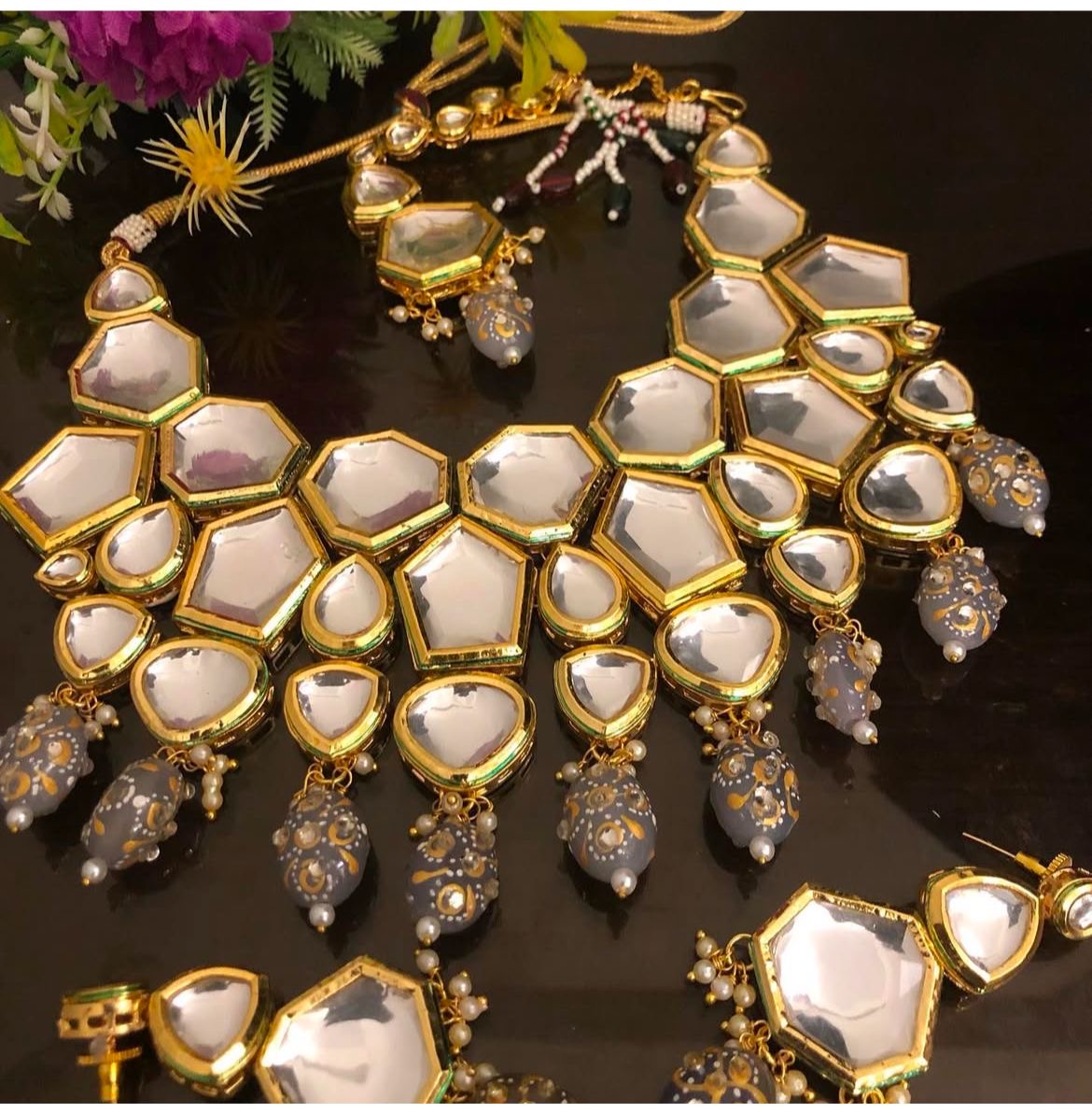 Kundan Necklace Set