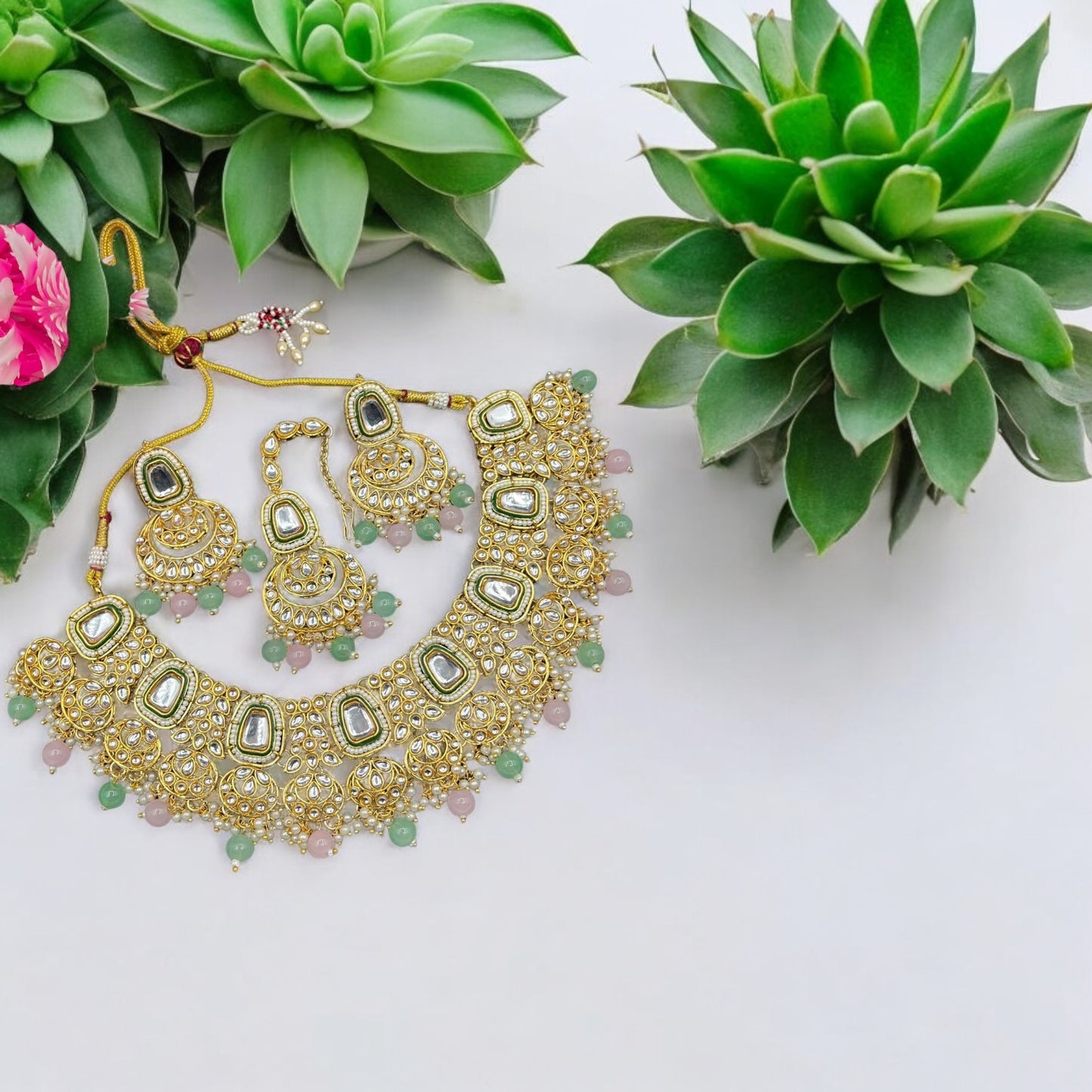 Kundan Necklace Set