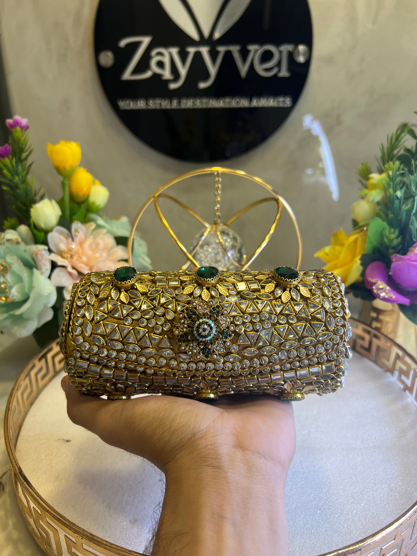 Kundan Mini Clutch