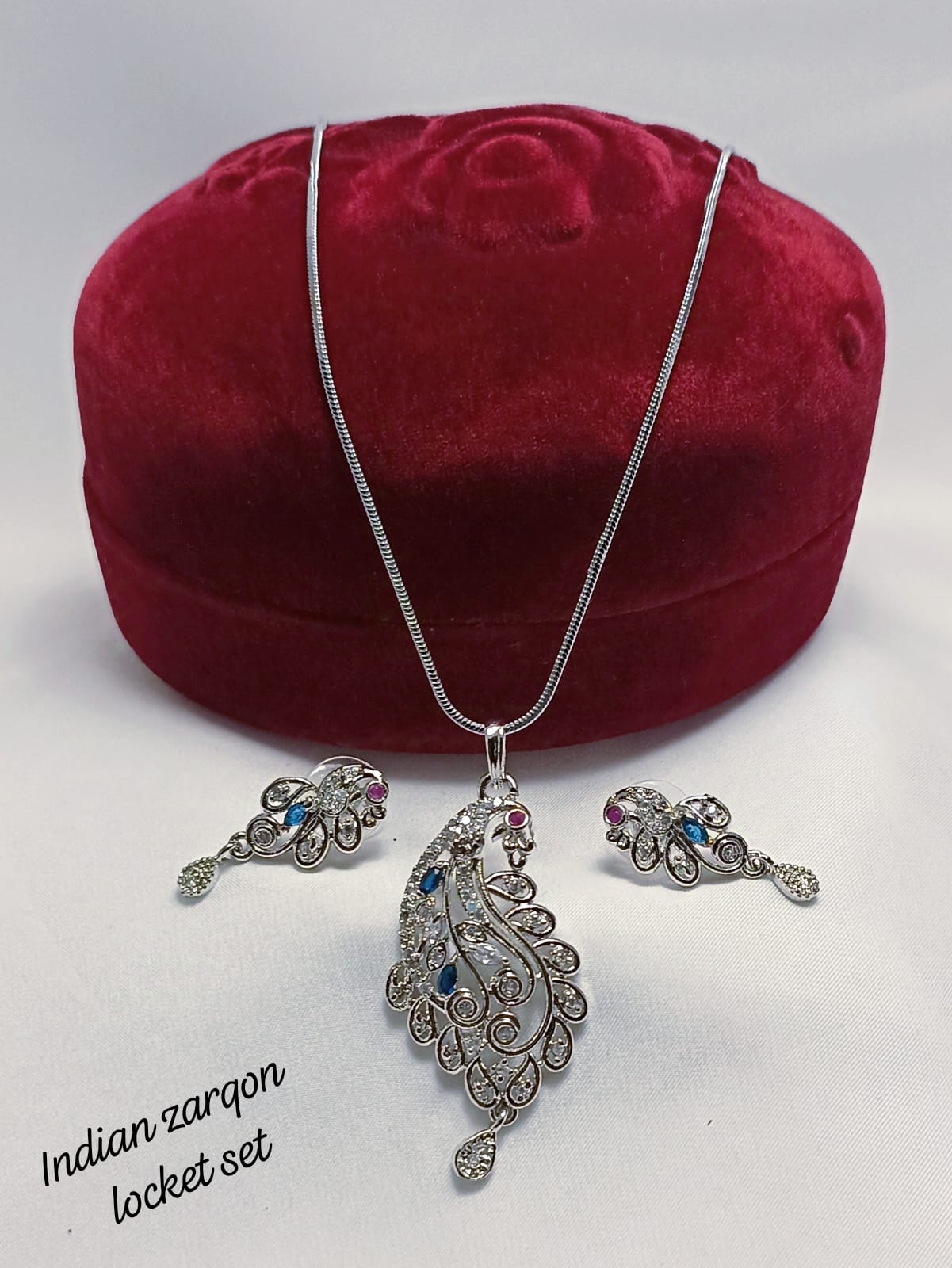 Zircon Locket Set
