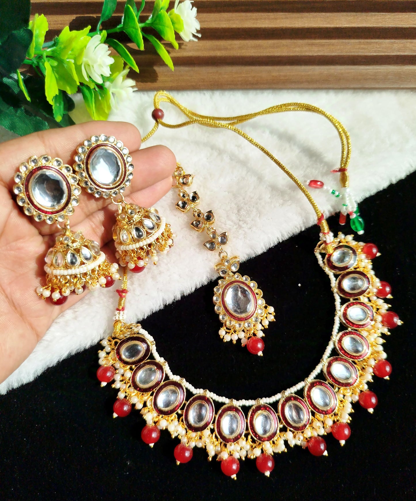 Kundan Necklace Set