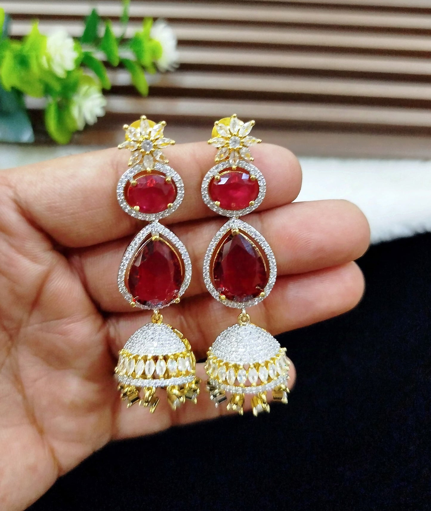Zircon Earrings