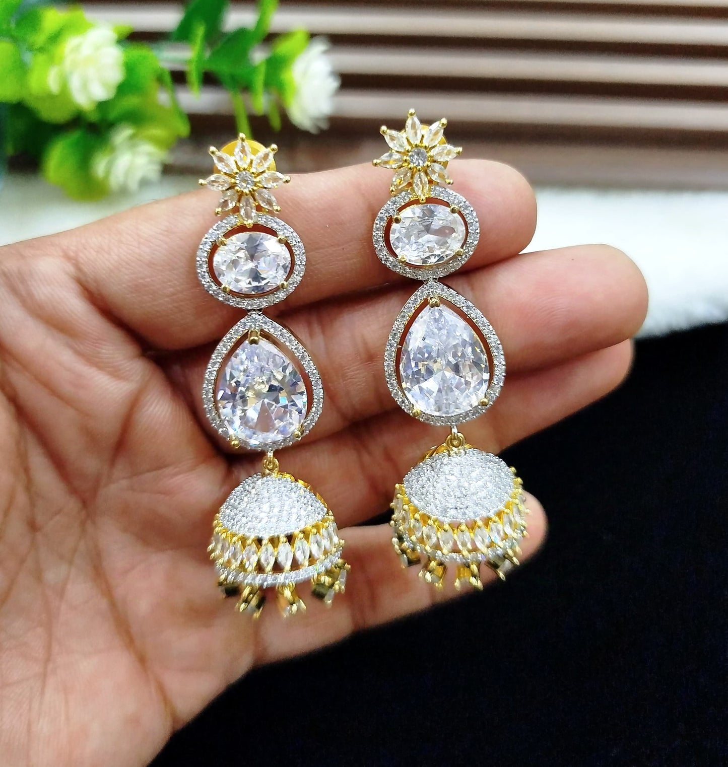 Zircon Earrings
