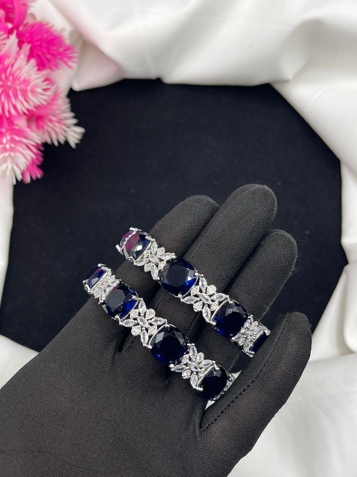 Zircon bangles